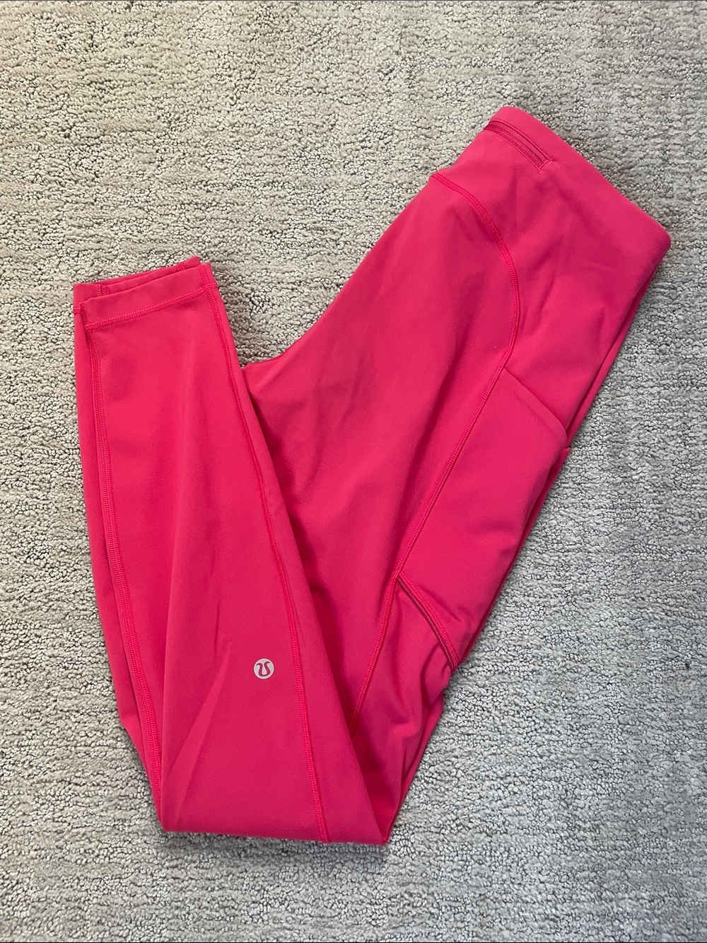 lululemon athletica Hot Pink Performance Leggings